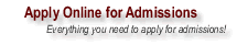 Apply online for admissions!